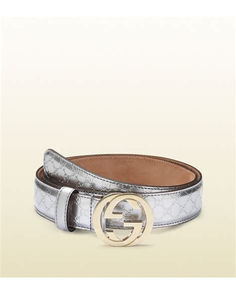 100cm gucci belt|Gucci belt with silver buckle.